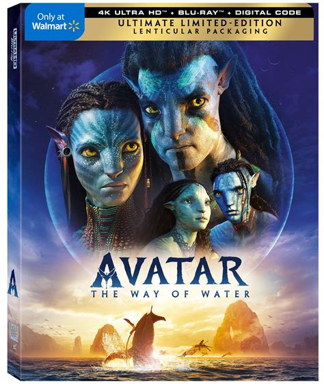 Avatar: The Way of Water (Walmart Exclusive) (4K。